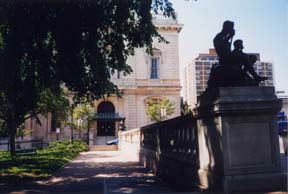 [photo, Peabody Conservatory of Music, Mt. Vernon Place, Baltimore, Maryland]