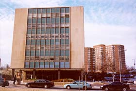 [color photograph, 300 West Preston St., Baltimore, Maryland]