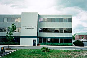 [photo, Calvert Services Plaza, 150 Main St., Prince Frederick, Maryland]