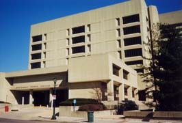 [photo, Montgomery County Judicial Center, Maryland Ave., Rockville, Maryland]