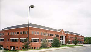 [photo, District Court, Joseph D. Carter Building, Leonardtown, Maryland]