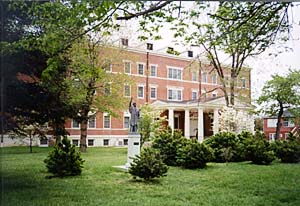 [color photo, Governmental Center, Leonardtown, Maryland]